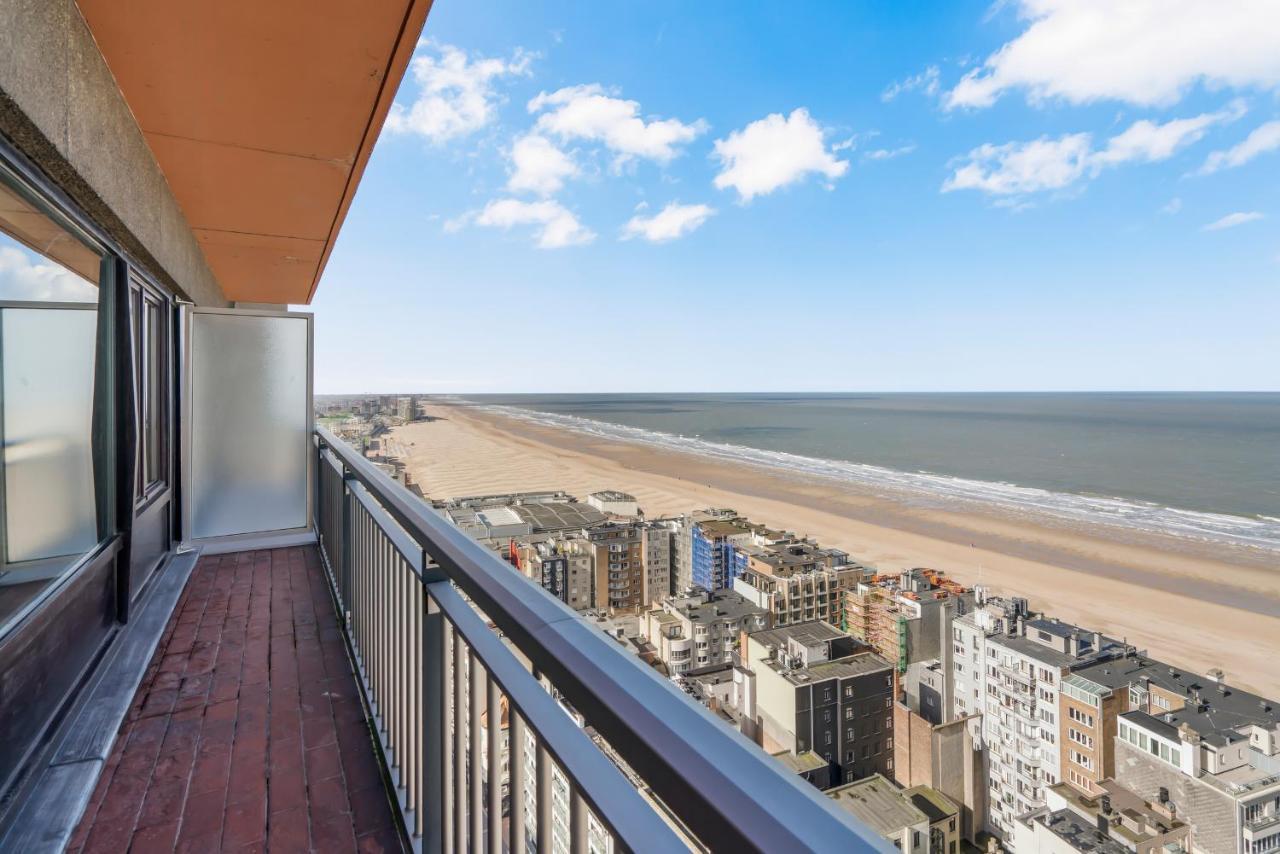 Ferienwohnung Skyline App 5P Met Prachtige Uitzichten & Terras Ostende Exterior foto
