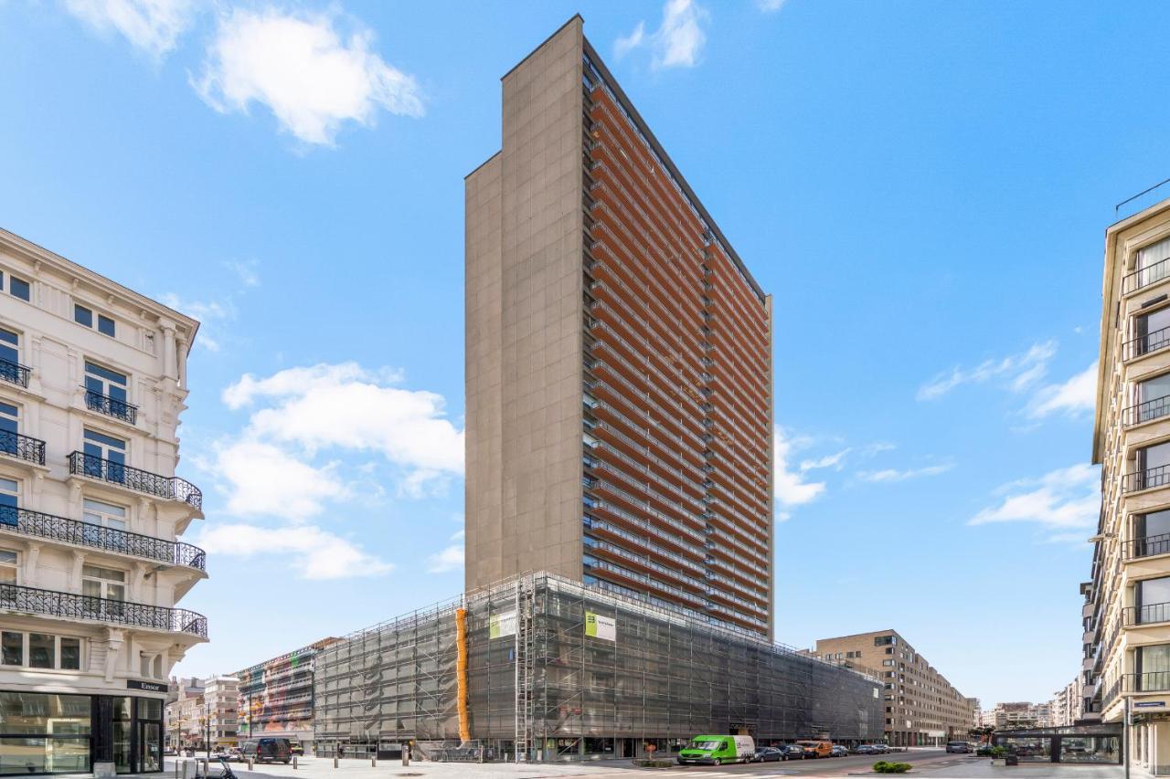 Ferienwohnung Skyline App 5P Met Prachtige Uitzichten & Terras Ostende Exterior foto